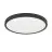 Eglo Deckenleuchte Fueva 6 Plastik Schwarz 17W 2900lm - 827-840-865 CCT