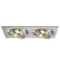 SLV New Tria 2 Spot Aluminium Grau | Geeignet für 2x GU10 (AR111) 