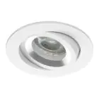Noxion Einbau Spot Drome MR16 schwenkbar Weiß | Ausschnitt 69mm - GU10 Sockel