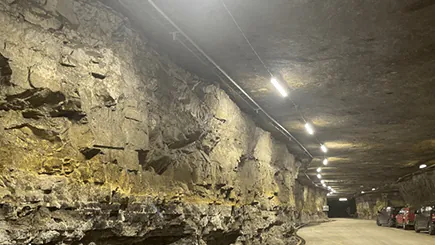 Bergwerkbeleuchtung